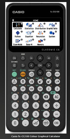 Casio fx-CG100 Colour Graphical Calculator