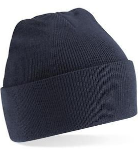 School Beanie (dark navy)